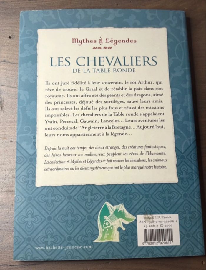 Livre les chevaliers de la table ronde - photo numéro 2