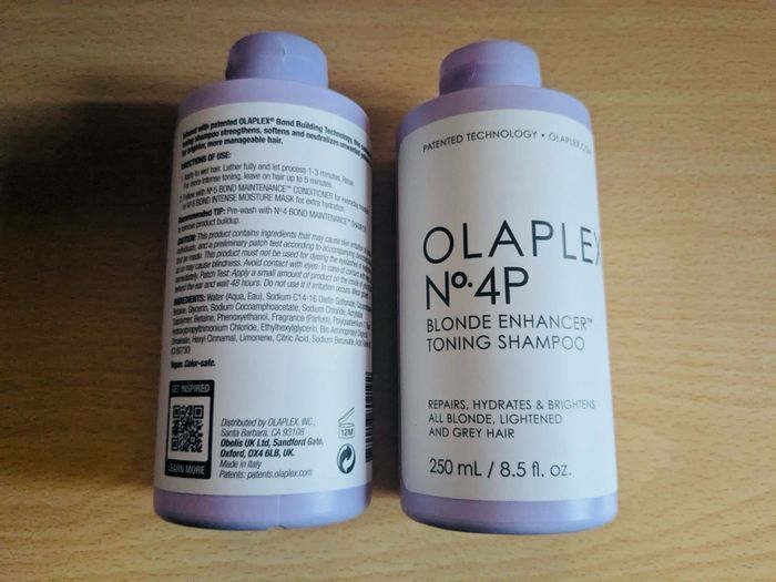 Lot de 2 shampoings Neufs Olaplex Numéro 4P de 250ml - photo numéro 4
