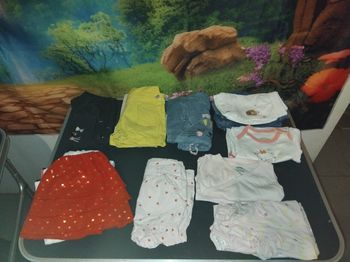 Lot 9 mois fille été