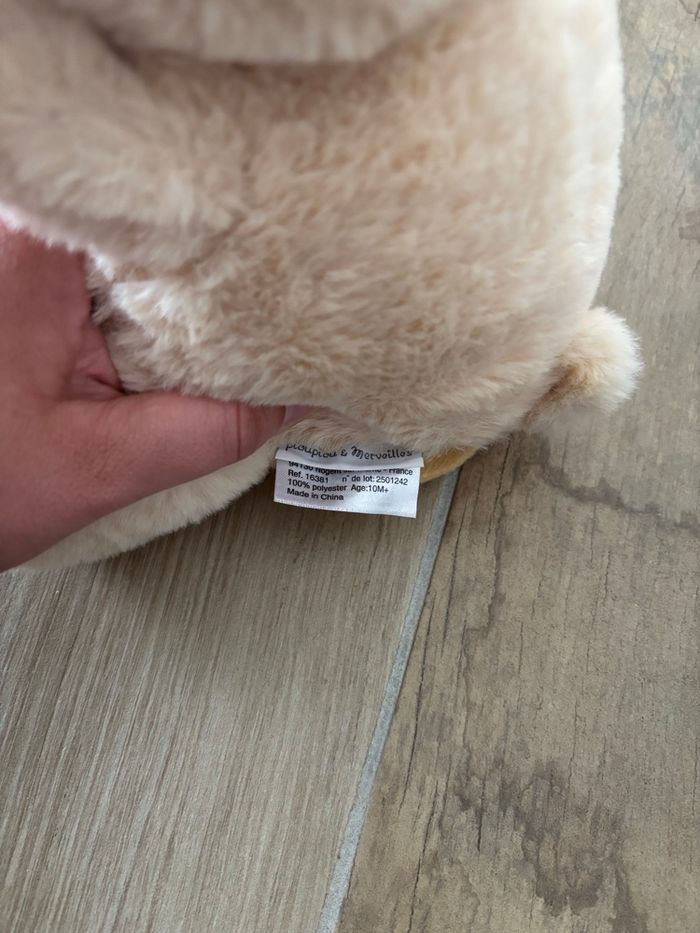 Peluche Coucou Gaston l’ourson - photo numéro 1
