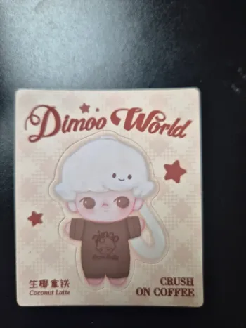 Popmart dimoo world crush on coffee