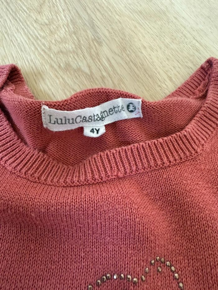 Robe pull Lulu Castagnette taille 4 ans - photo numéro 3