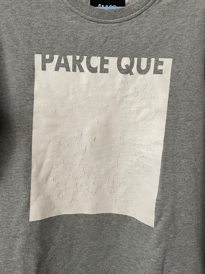 Pull gris et blanc homme / Jules - photo numéro 3