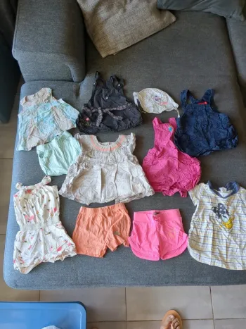 Lot été bébé fille 3 mois