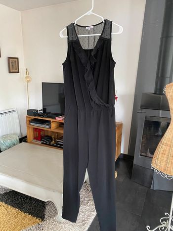 Combinaison pantalon Lady Blush noire taille 38