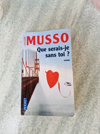 Livre. Que serais-je sans toi.  Guillaume Musso