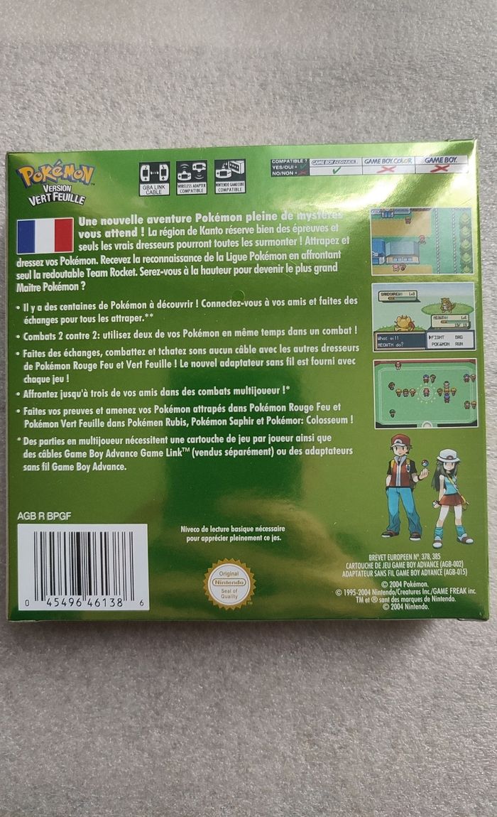 Pokémon vert feuille - photo numéro 2