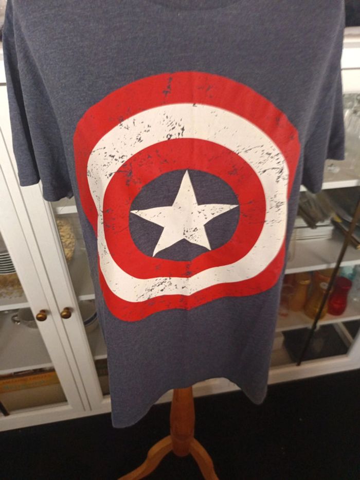 T-shirt homme Captain America taille xl - photo numéro 2