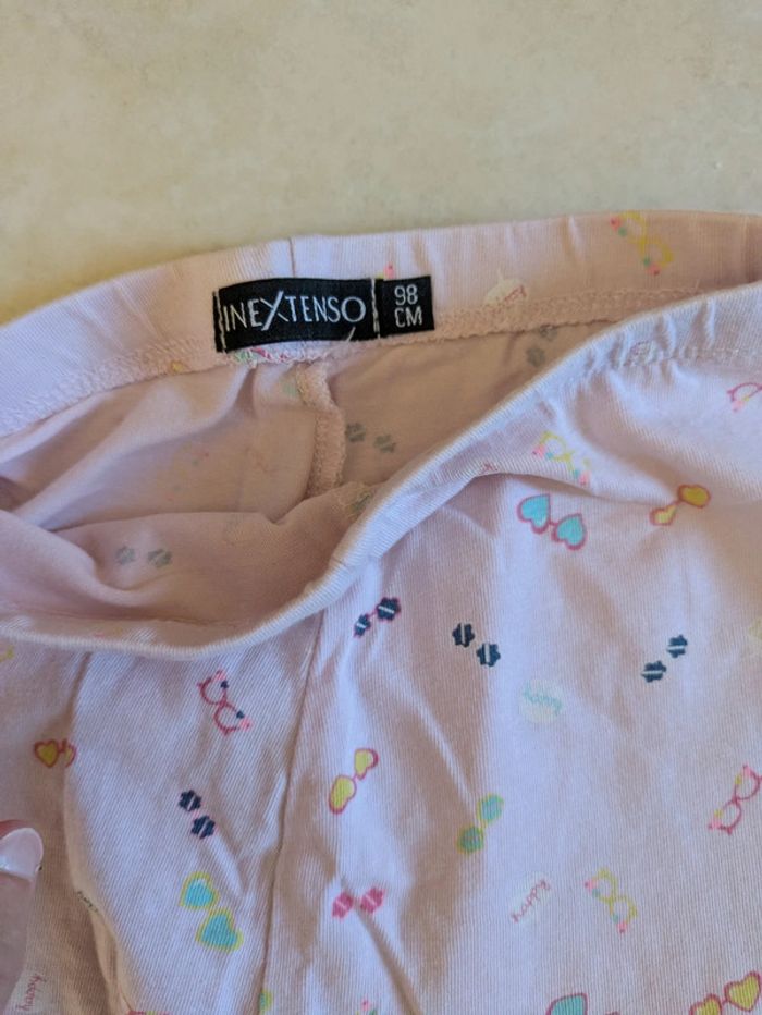 Pantalon court short long fille été in extenso 98 cm 3 ans - photo numéro 2