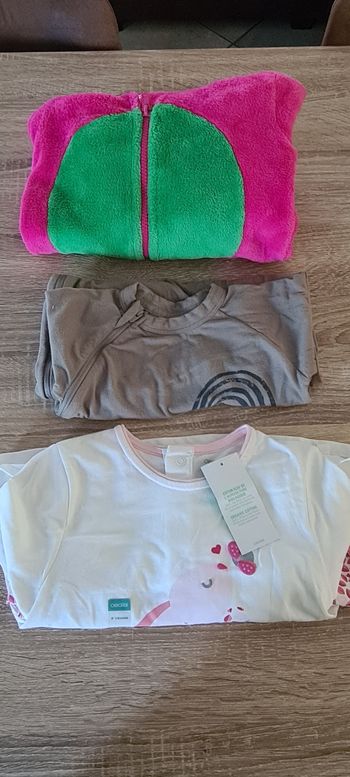 Lot 3 pyjamas fille 3 ans