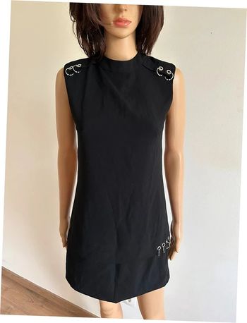 Robe noire neuve sans manches Molly Bracken taille S