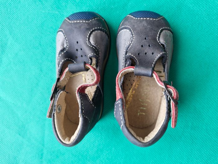Sandales bébé garçon 17 Tissaia Bleu marine - photo numéro 4