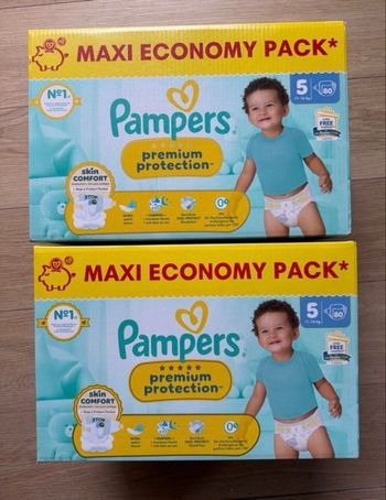Pampers premium taille 5