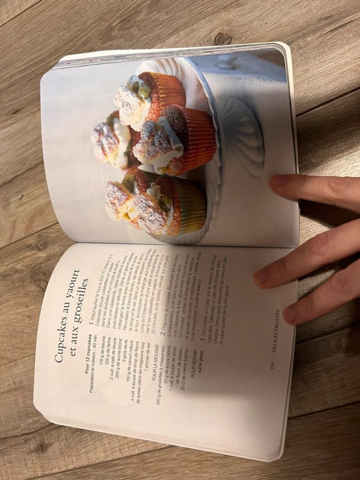 Livre de recettes cupcakes et mini gâteaux - photo numéro 8