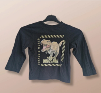 👕T-shirt à manches longues Jurassic World Taille 8 ans
