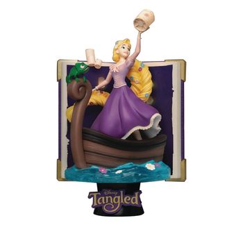RAIPONCE - Diorama D-Stage Disney Livre Histoire 15cm