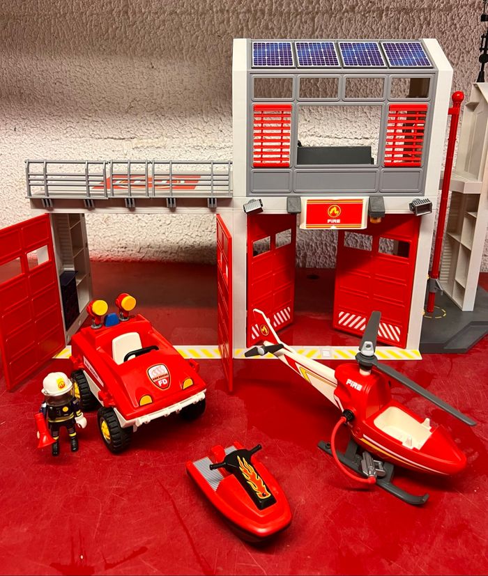 Caserne de pompier playmobil 9462 - photo numéro 5