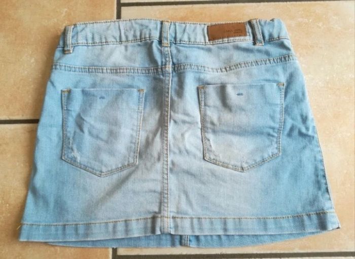 Lot 13/14 ans veste jupe jean 4 pièces - photo numéro 3
