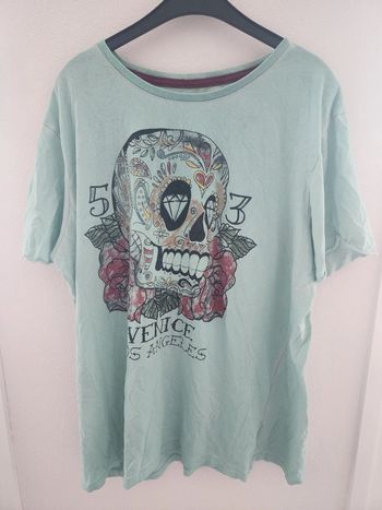 T-shirt tête de mort xl