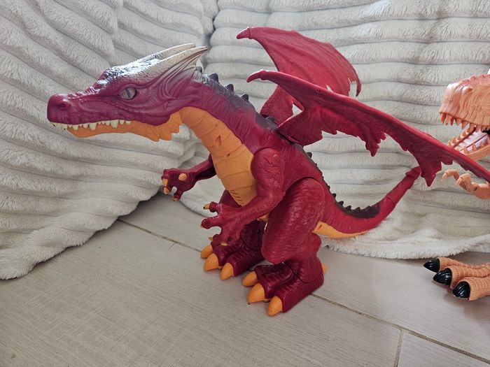 Lot figurines dinosaures et dragon - photo numéro 2