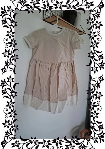 Robe en lin 3 ans