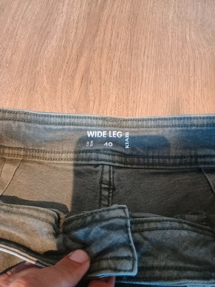 pantalon jeans Wide Leg T40 - photo numéro 5