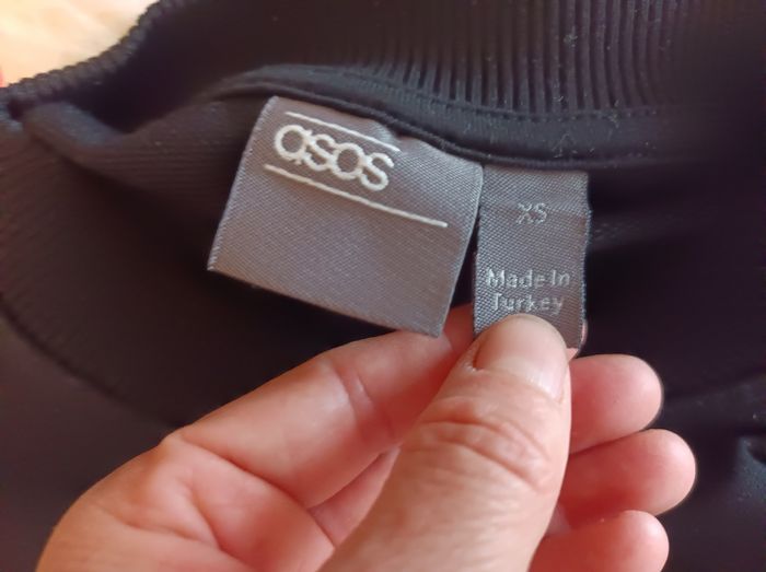 Blouson noir Asos taille XS - photo numéro 5
