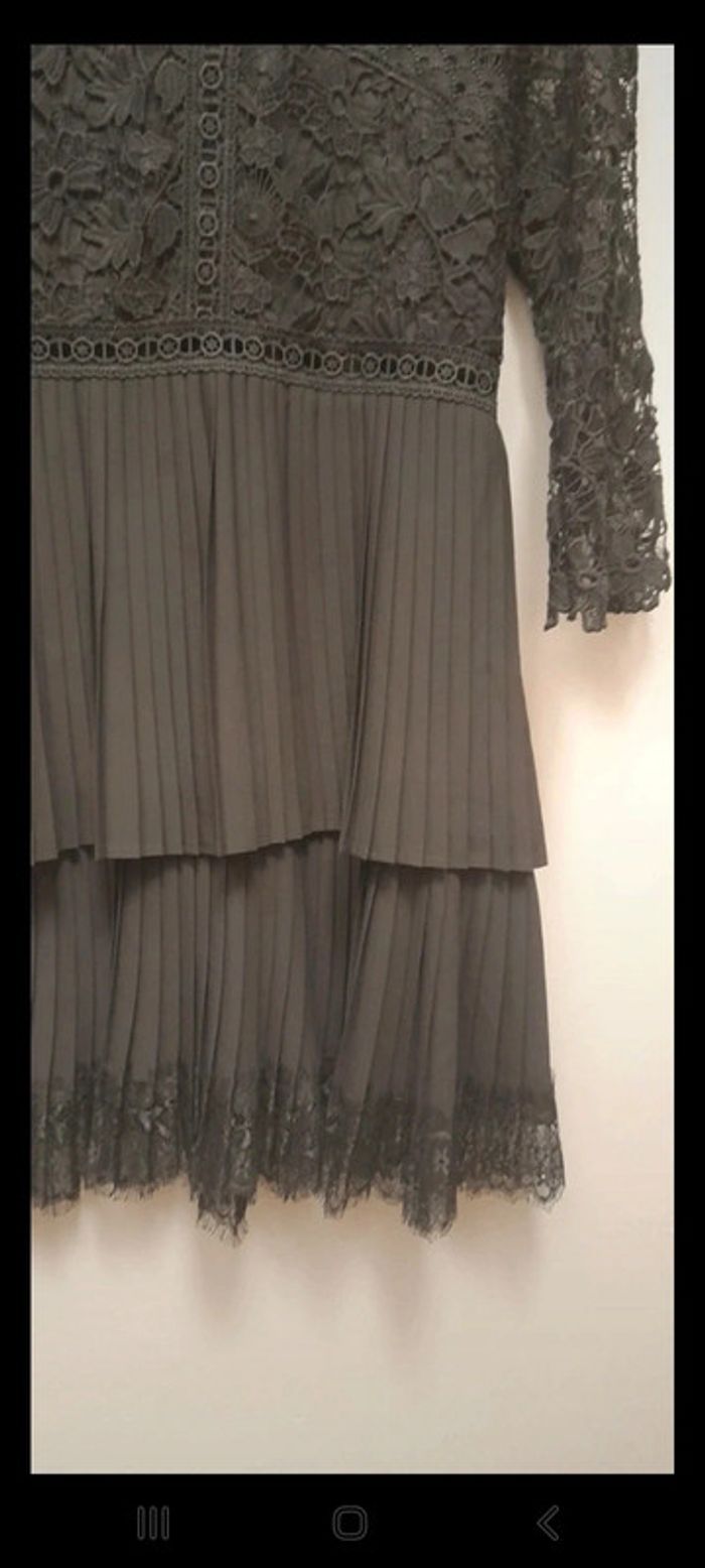 Robe chic avec dentelle Zara - photo numéro 5