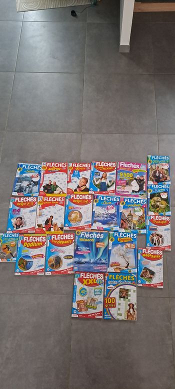 Lot de mots fléchés
