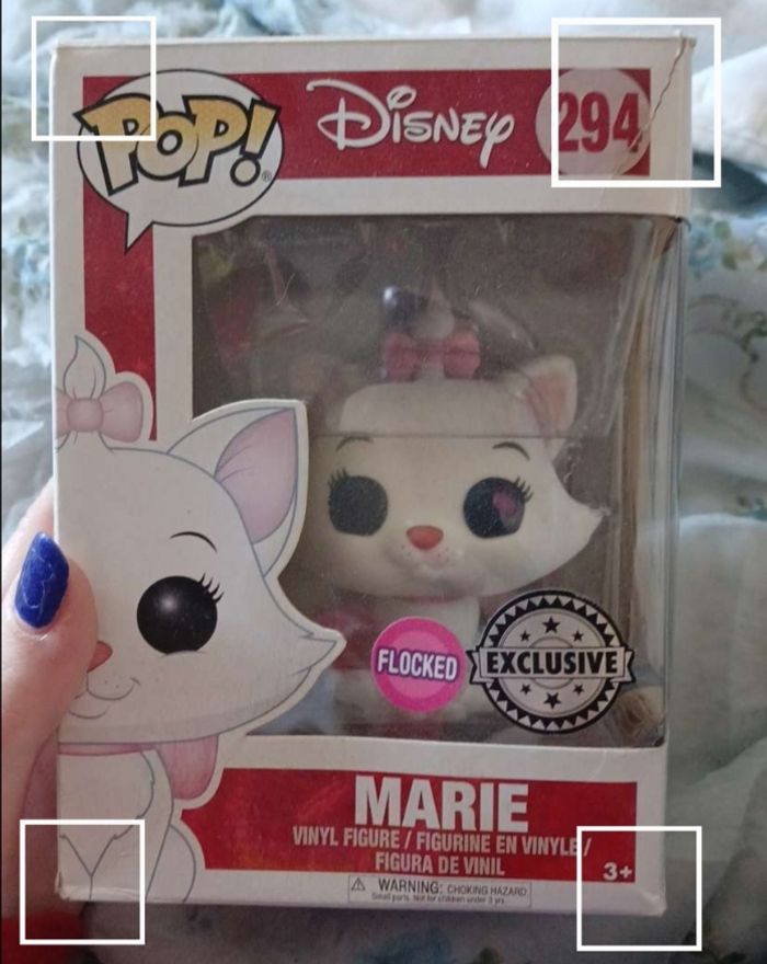 Funko Pop - Marie 294 - Disney - Flocked Exclusive