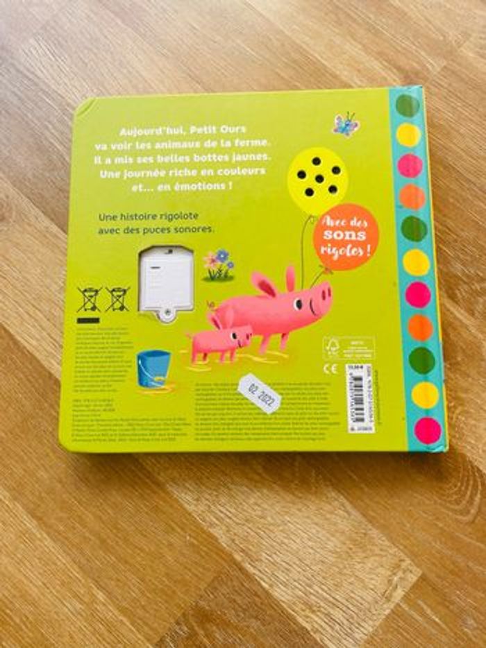 Petit ours à la ferme / livre sonore - photo numéro 2