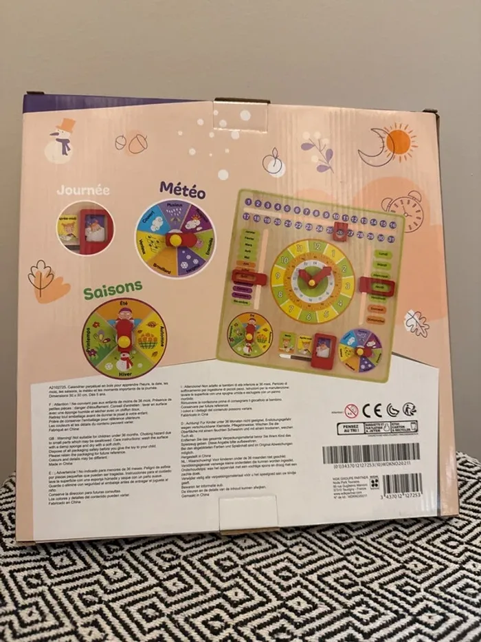 WDK - Calendrier Perpétuel en Bois -5 ans et plus - photo numéro 2