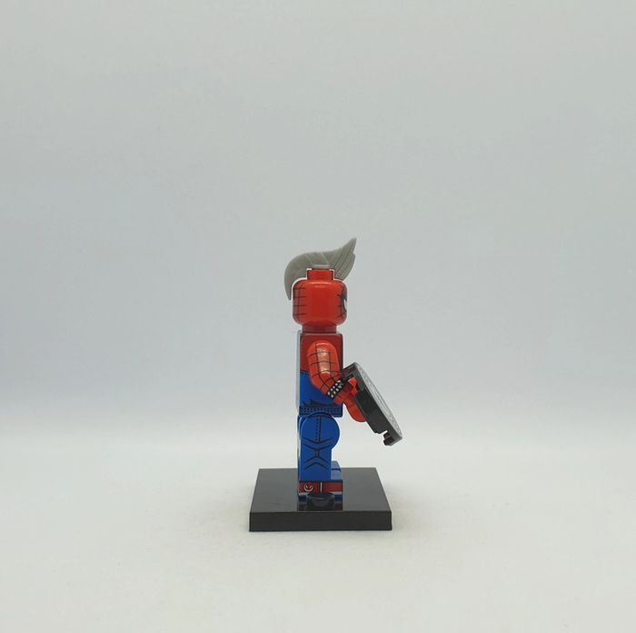 🕷 Figurine Marvel Spider-Man - Spider-Punk - (Style Lego) 🕷 - photo numéro 4