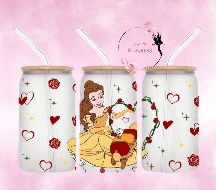 Belle - Gobelet en verre ❤️