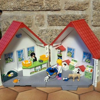 Animalerie transportable Playmobil 71396 – ~95% complet