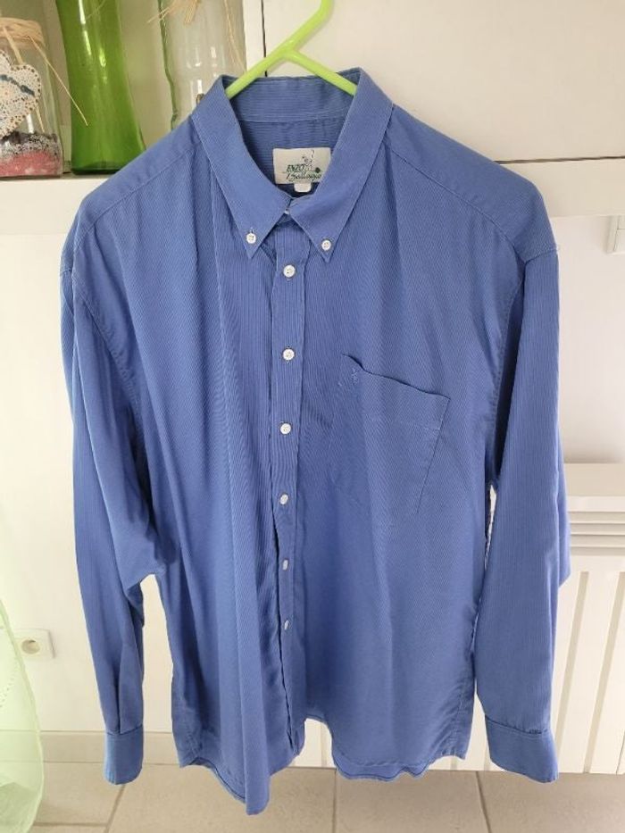 Chemise bleue