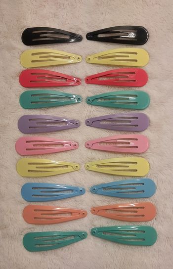 20 barrettes neuves
