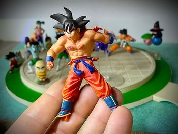Figurine dragon ball gashapon capsule megahouse Goku