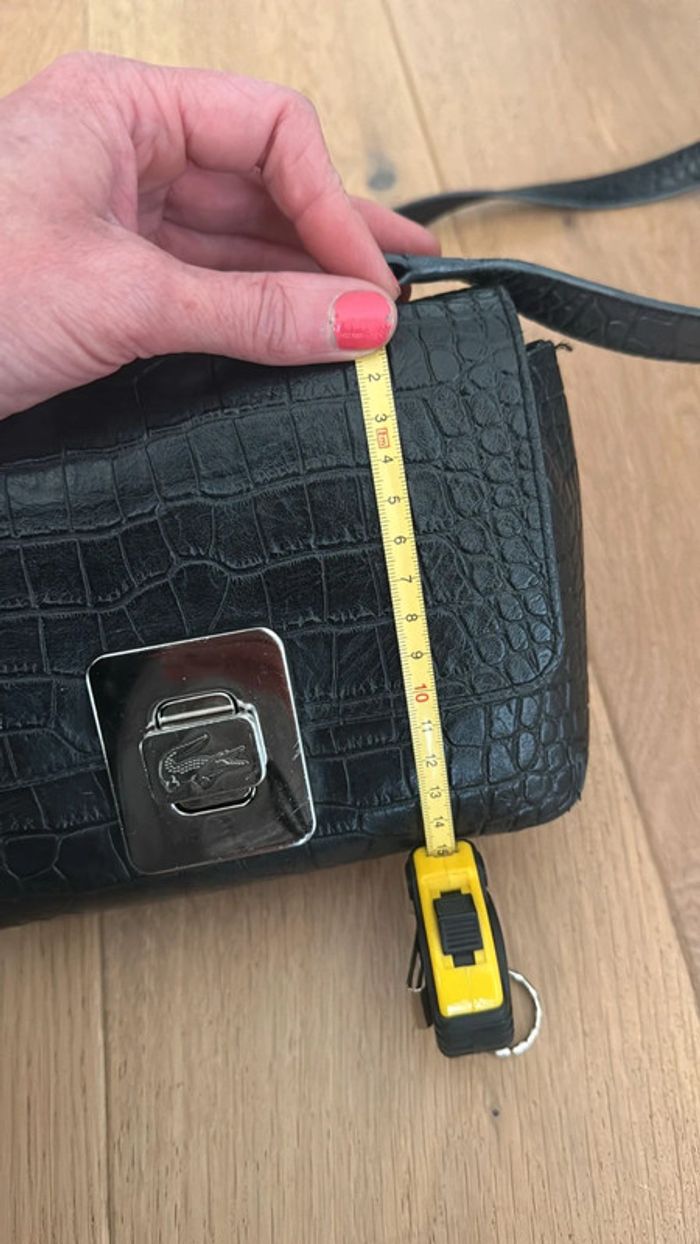 Sac a main cuir véritable modèle Amélia Lacoste - photo numéro 5