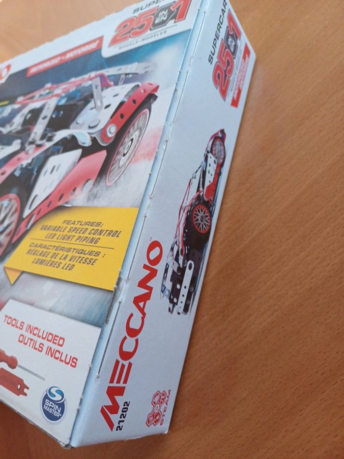 Meccano Supercar 25 in 1 - Niveau 3 - 21202 - photo numéro 2