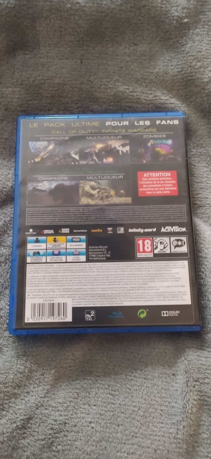 Jeu PS4: CALL Of DUTY infinite warfare - photo numéro 2