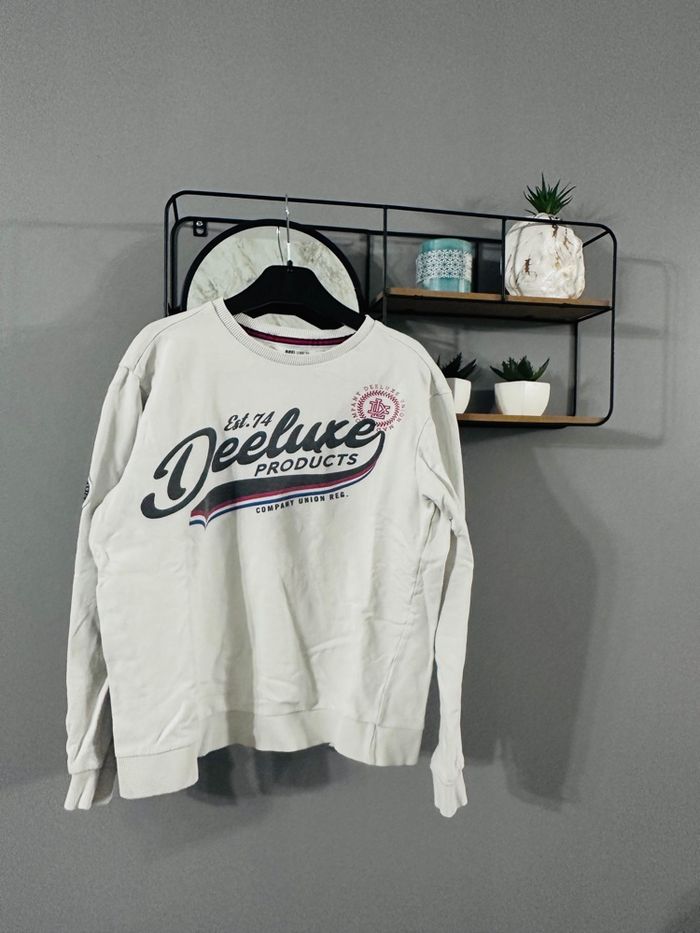 Sweat Deeluxe blanc cassé - 14 ans - Très bon état