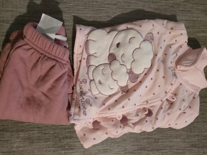 Lot de 3 Ensembles fille 3 mois - photo numéro 3