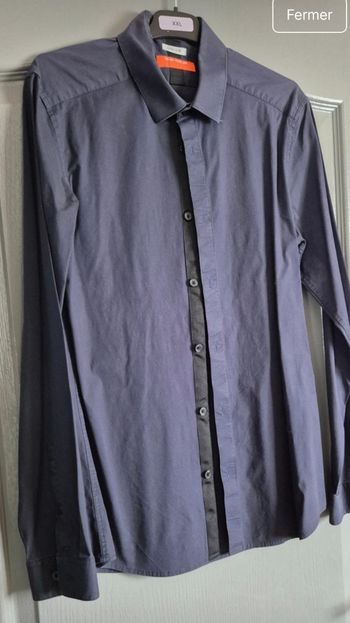 Chemise extra slim manches longues