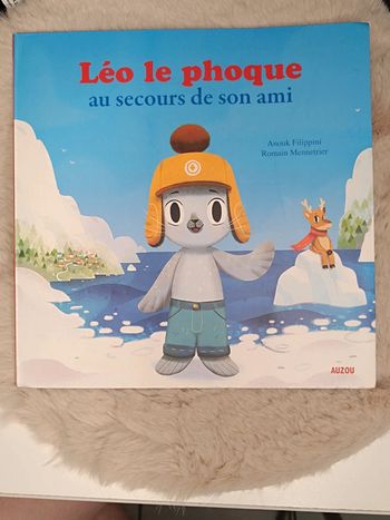 Livre enfant 💙Léo le phoque🩵