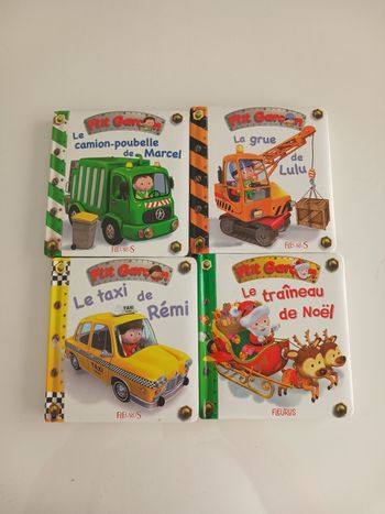 Lot 4 Livres "P'tit Garçon" - Éditions Fleurus - Très bon état