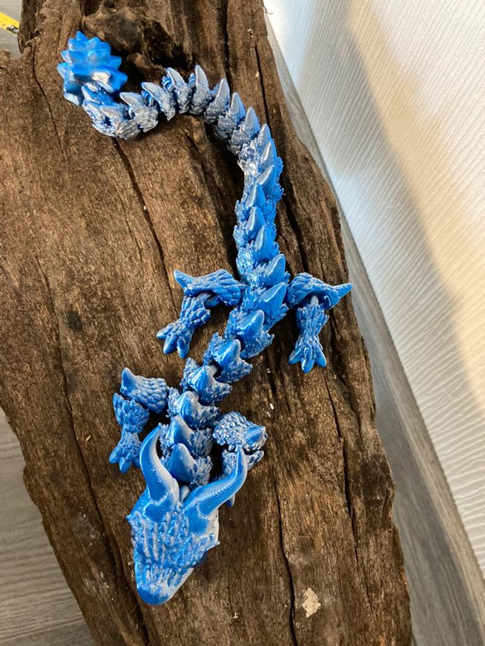 Superbe dragon bleue - photo numéro 2