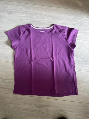 Tee shirt fille violet