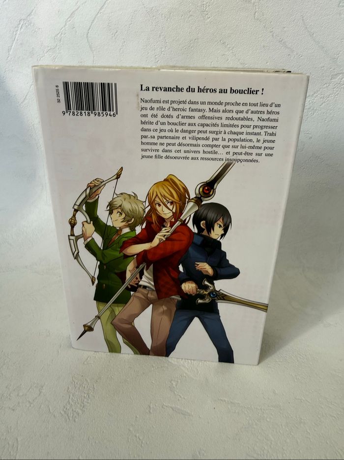 Manga The Risign Of The Shield Hero Tome 1 - photo numéro 2
