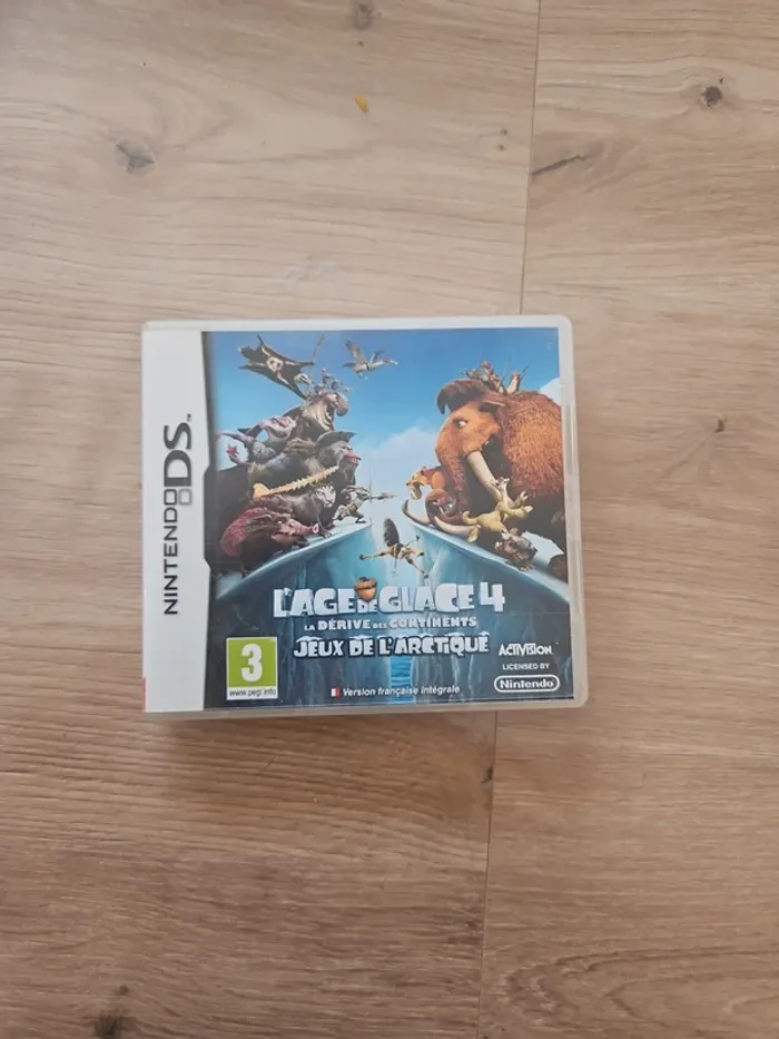 l'âge de glace 4 Nintendo ds
